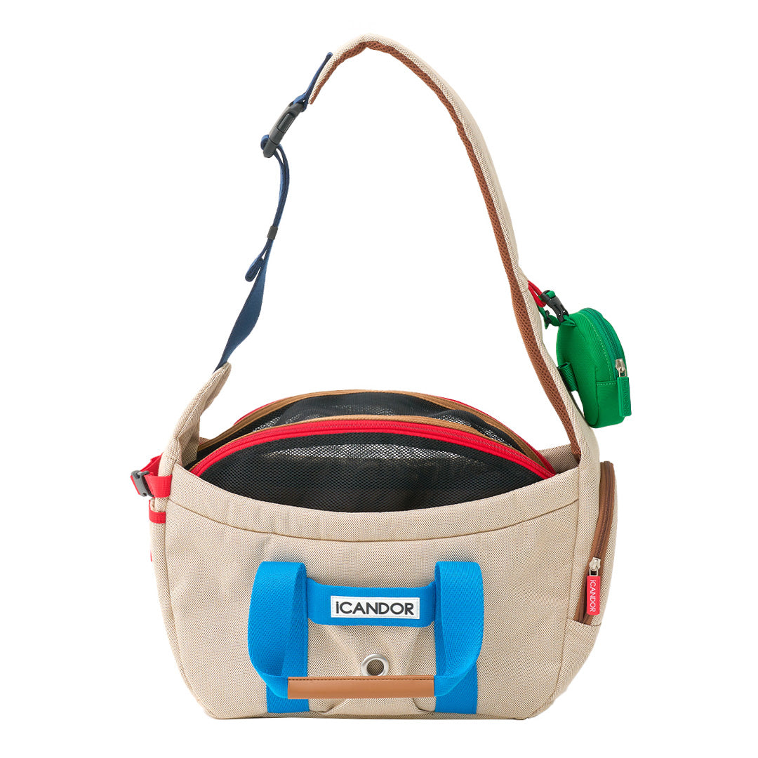 キャリーバッグ・スリング ICANDOR PEEK-A-BOO BAG Peek-A-Boo Bag_Plum Gray – iCANDOR