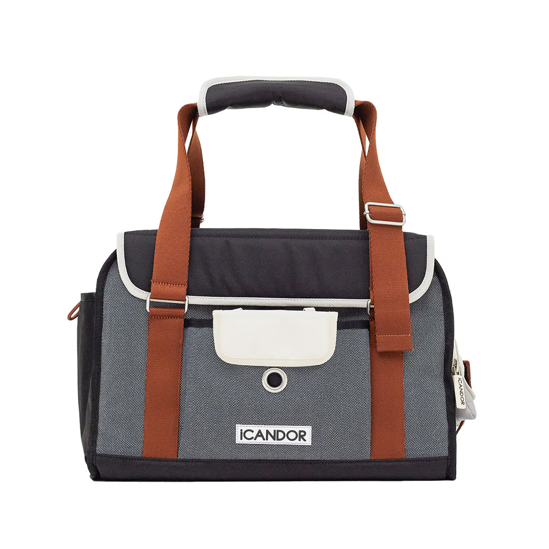 【iCANDOR】 i bag (SHY NAVY)/犬猫用 キャリーバッグ iBag_Shy Navy – iCANDOR