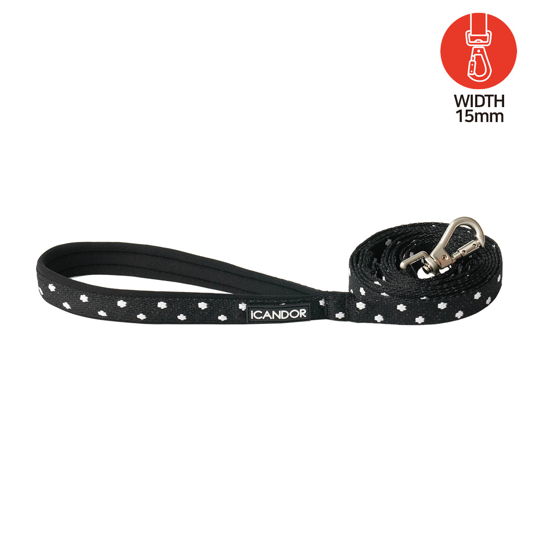 Gentle Leash Bolt, 1.6m(15mm)_Polka Dot