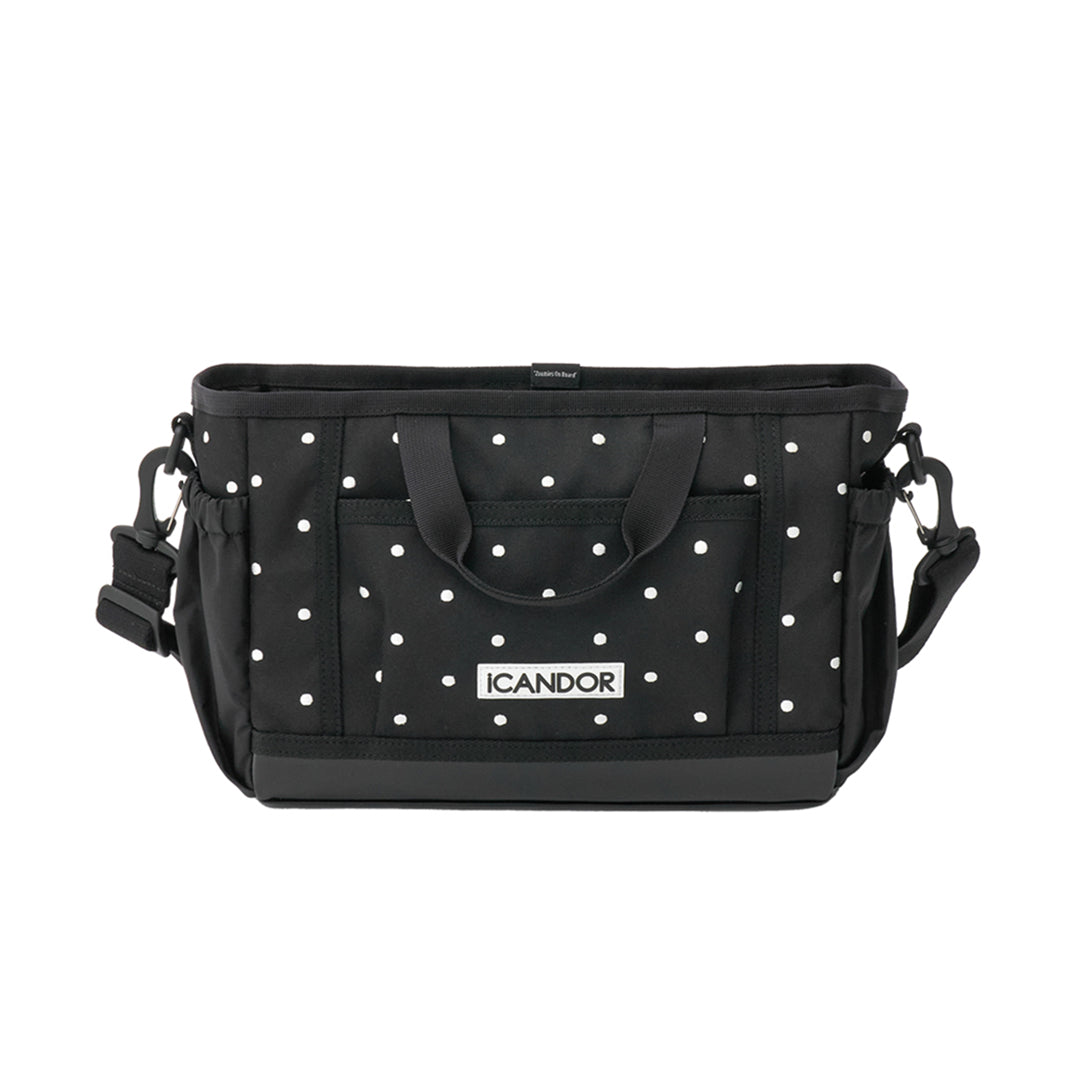 iCANDOR Urban Stroll Bag in Polka Dot: front view