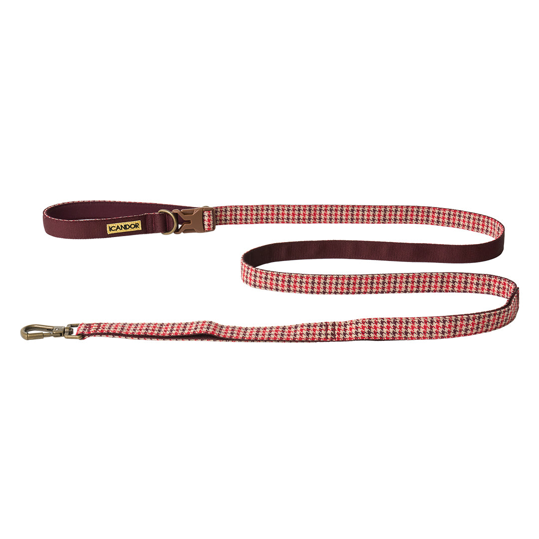 Gentle Leash Bolt_Edinburgh Check Red