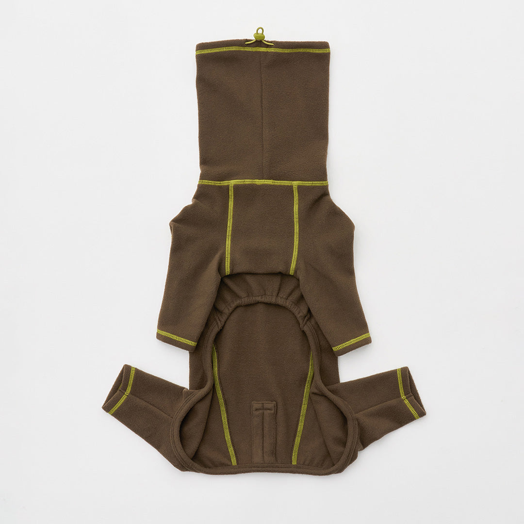 Polar Tweed, Snood Suit_Brown