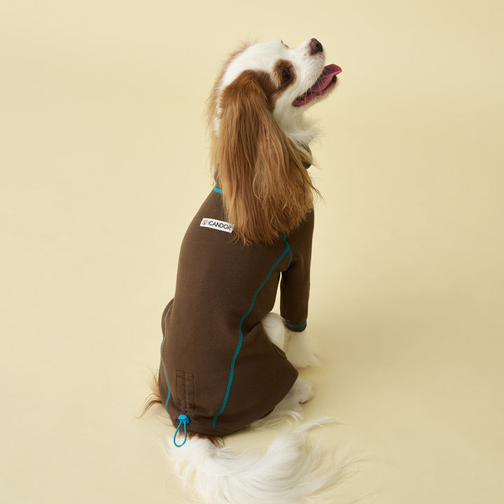 Polar Tweed, Snood Suit_Brown