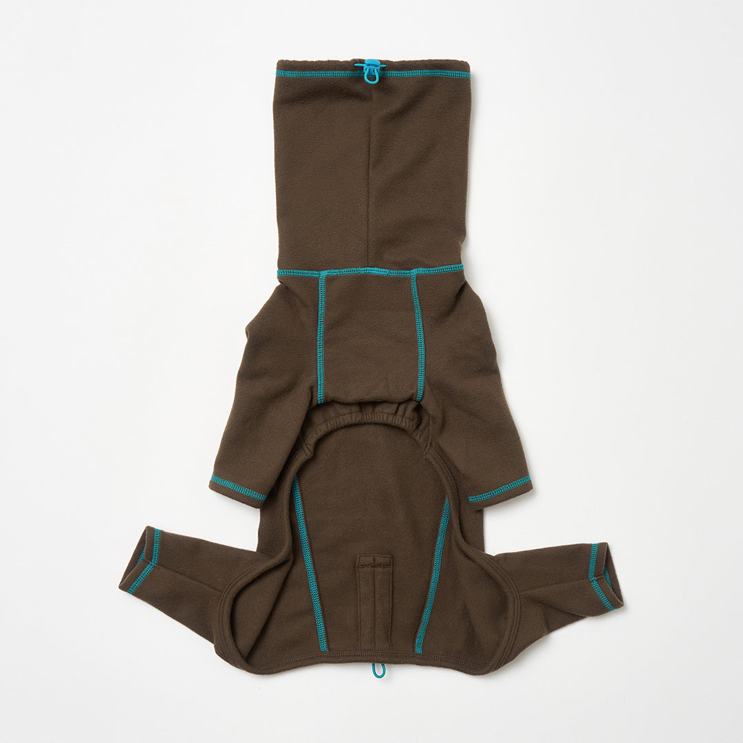 Polar Tweed, Snood Suit_Brown