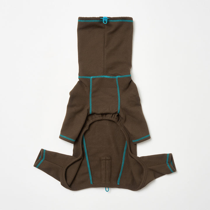 Polar Tweed, Snood Suit_Brown