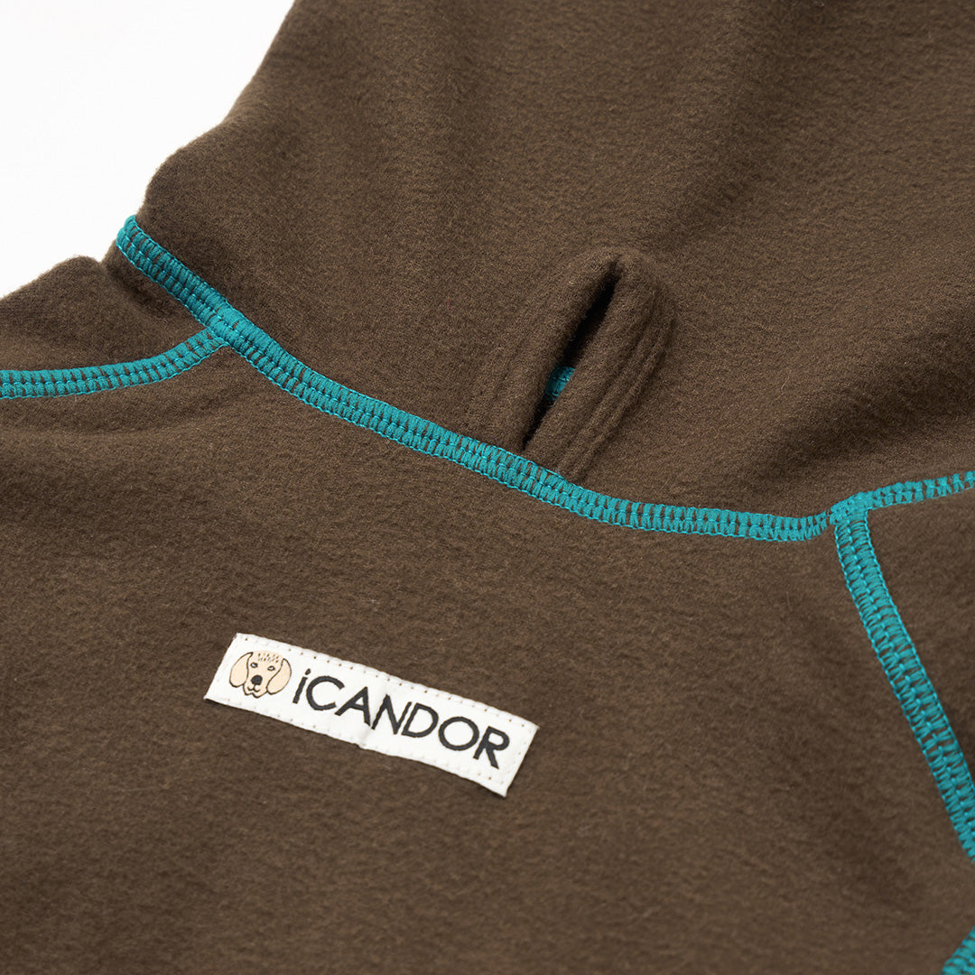 Polar Tweed, Snood Suit_Brown