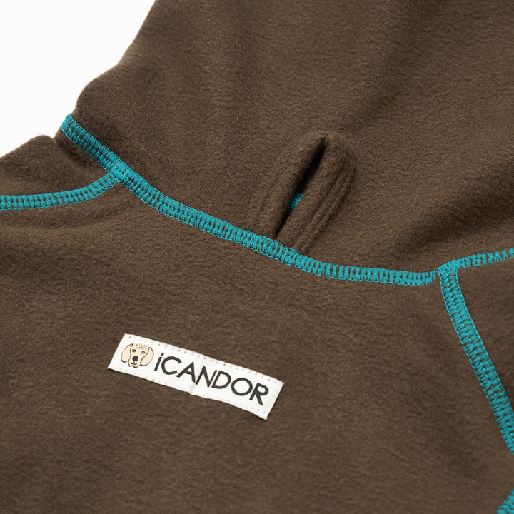 Polar Tweed, Snood Suit_Brown