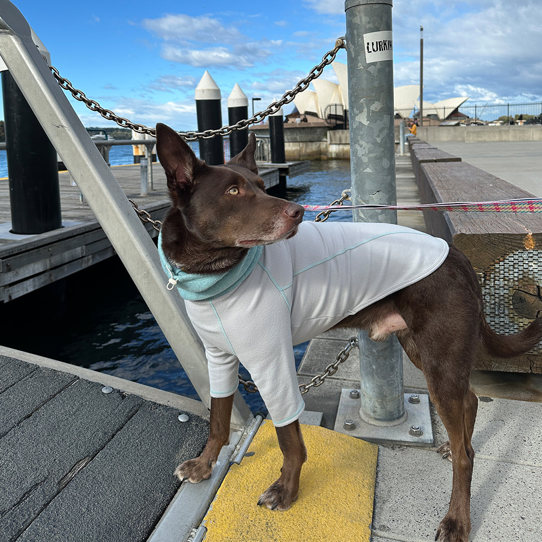 Polar Tweed, Snood Top_Gray