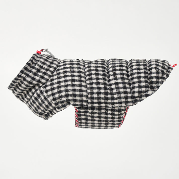 サーモ3、エディンバラチェック_ブラック＆ホワイト