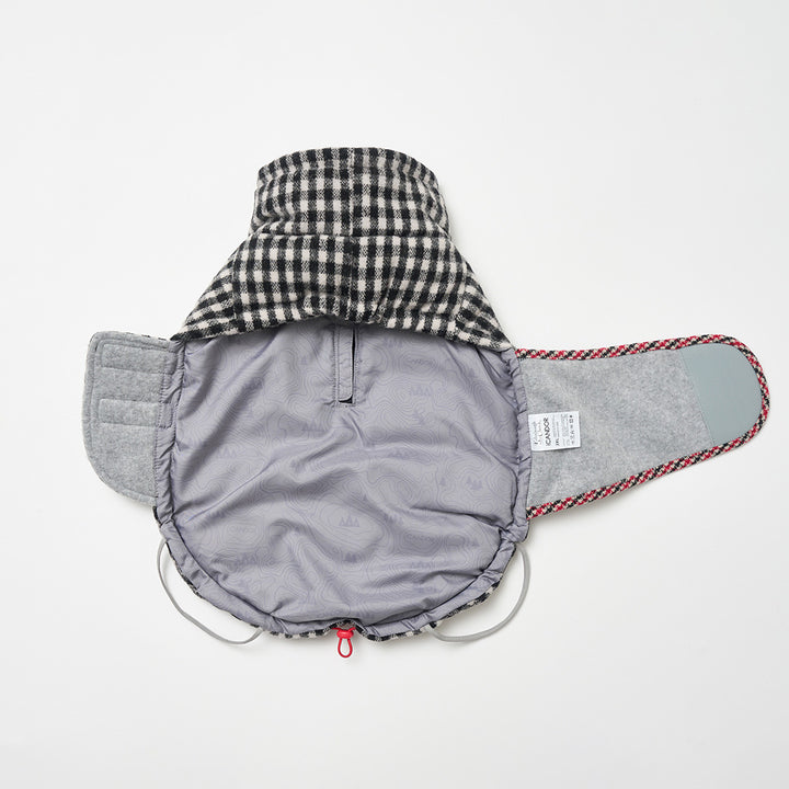 サーモ3、エディンバラチェック_ブラック＆ホワイト