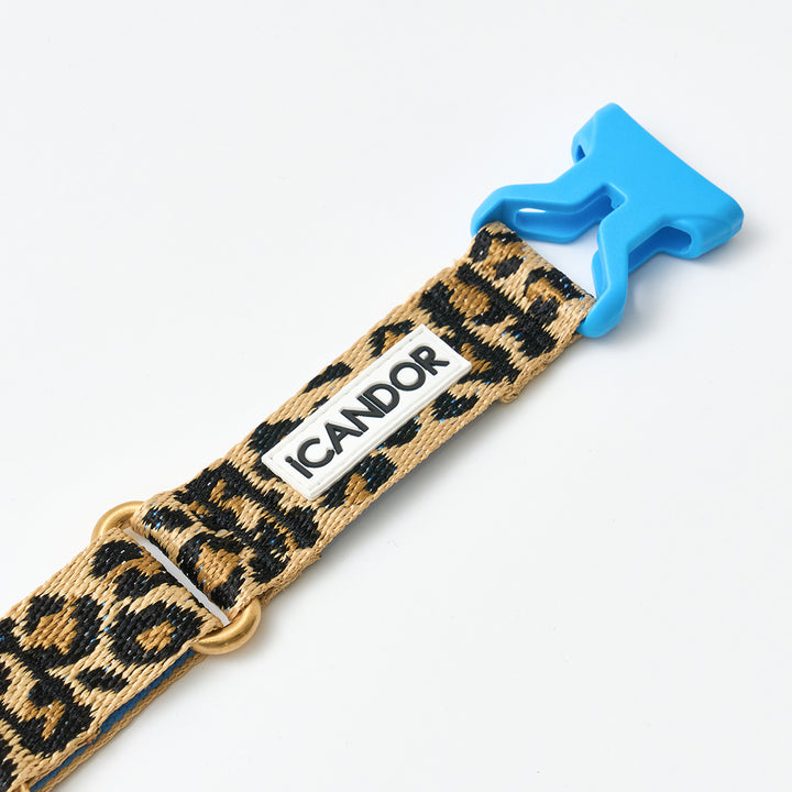 Martingale Collar, Buckle_Leopard