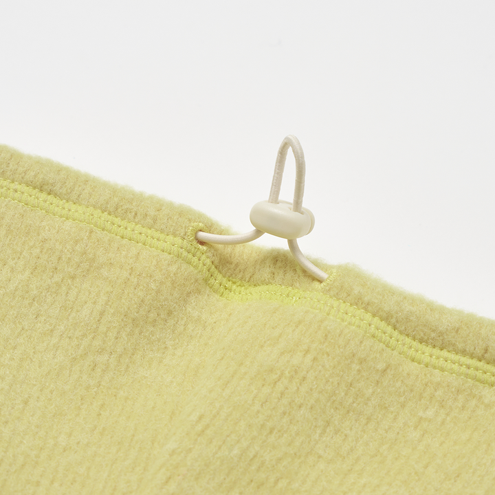 ポーラーツイード、スヌードトップ_クリーム