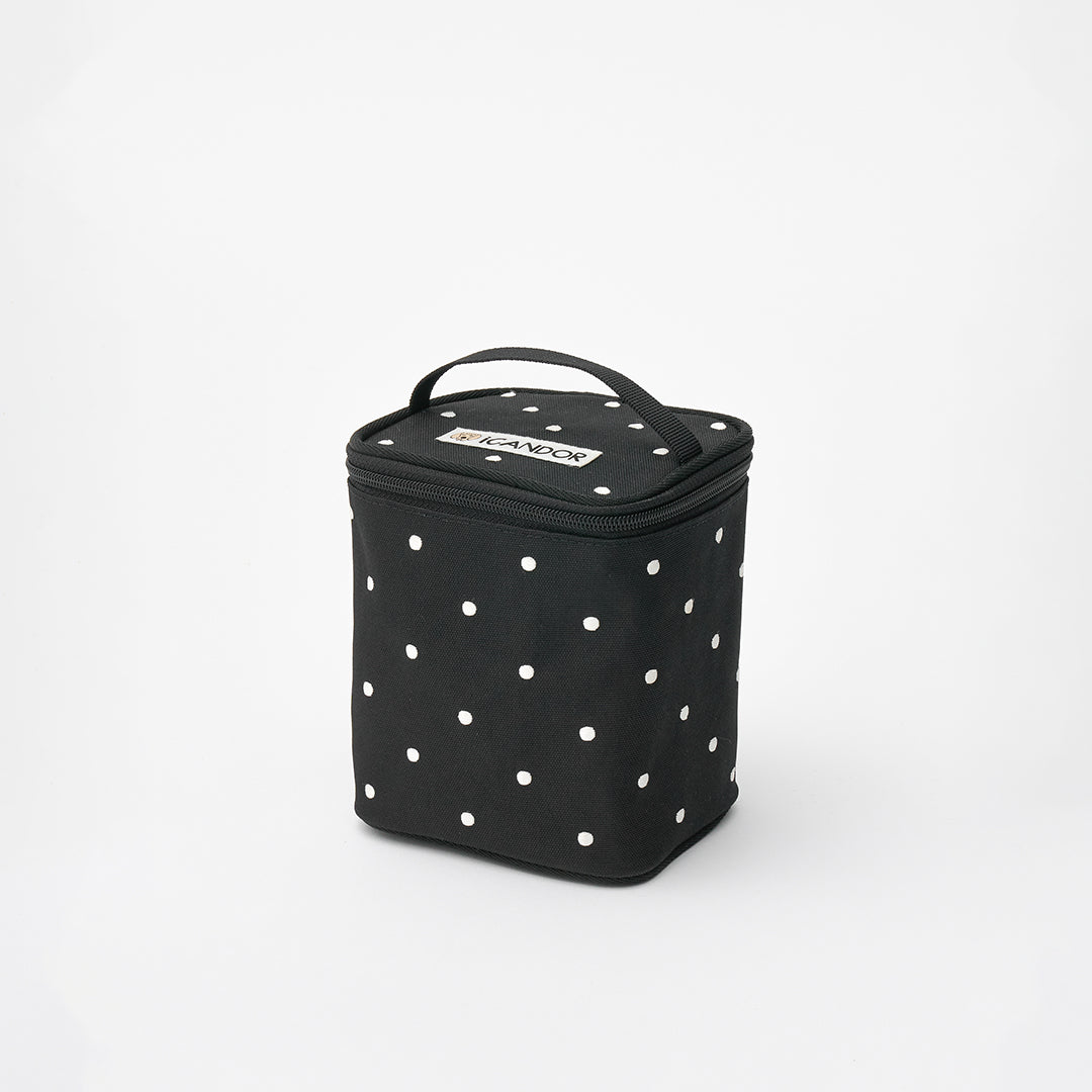 Urban Stroll Bag in Polka Dot: insulated extra cooler bag
