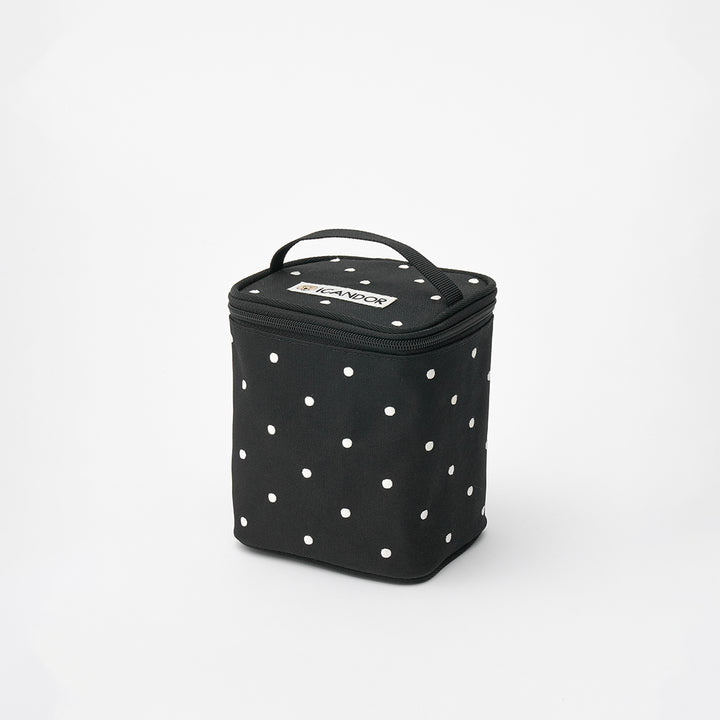 Urban Stroll Bag in Polka Dot: insulated extra cooler bag
