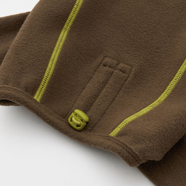 Polar Tweed, Snood Suit_Brown