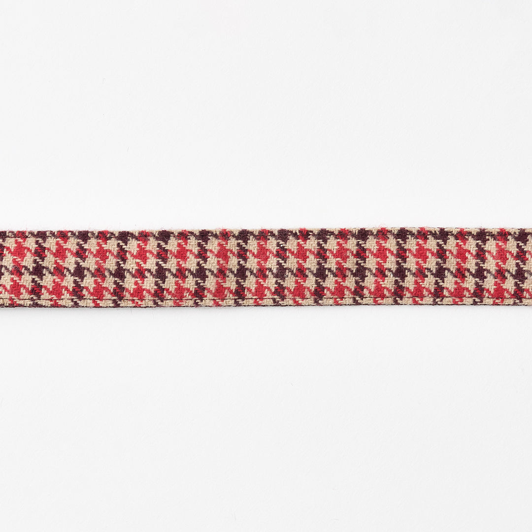 Gentle Leash Bolt_Edinburgh Check Red