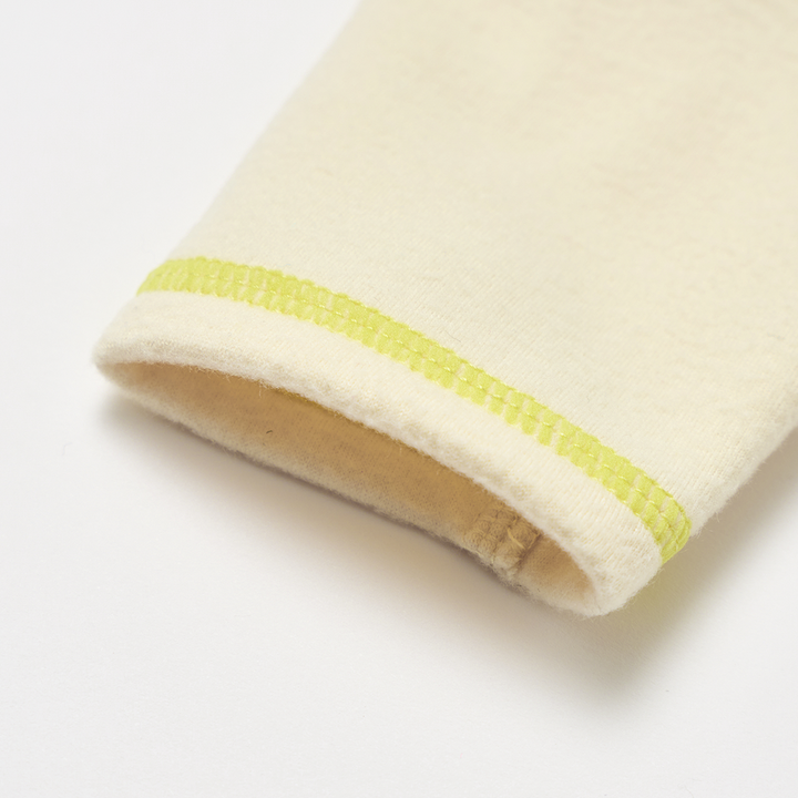 ポーラーツイード、スヌードトップ_クリーム