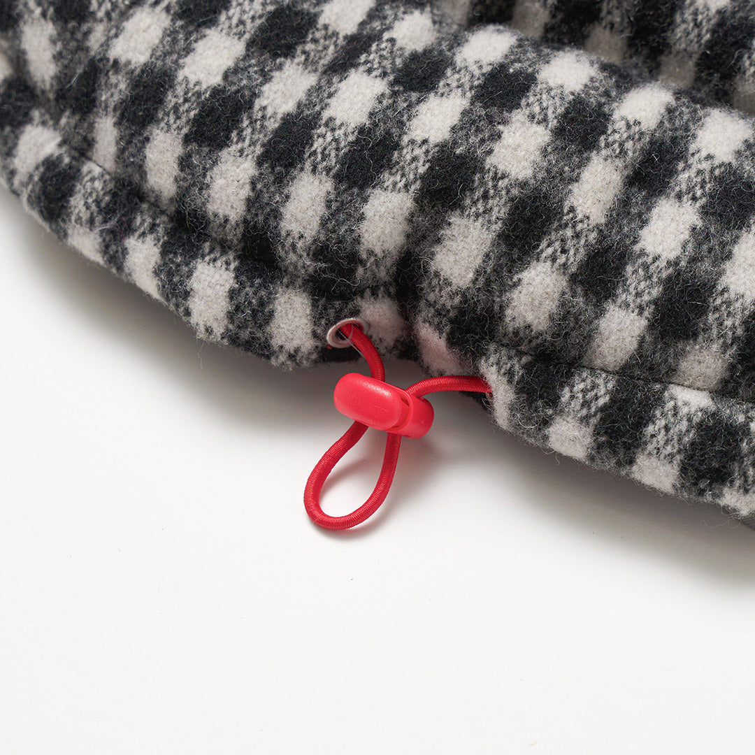 サーモ3、エディンバラチェック_ブラック＆ホワイト