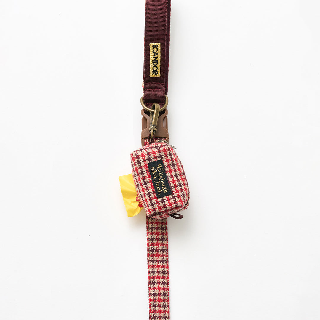 Gentle Leash Bolt_Edinburgh Check Red