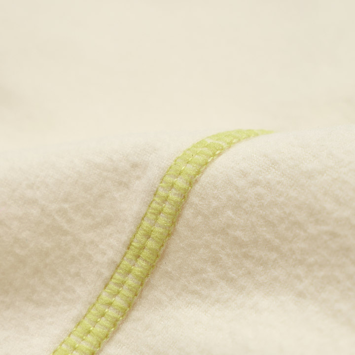 ポーラーツイード、スヌードトップ_クリーム