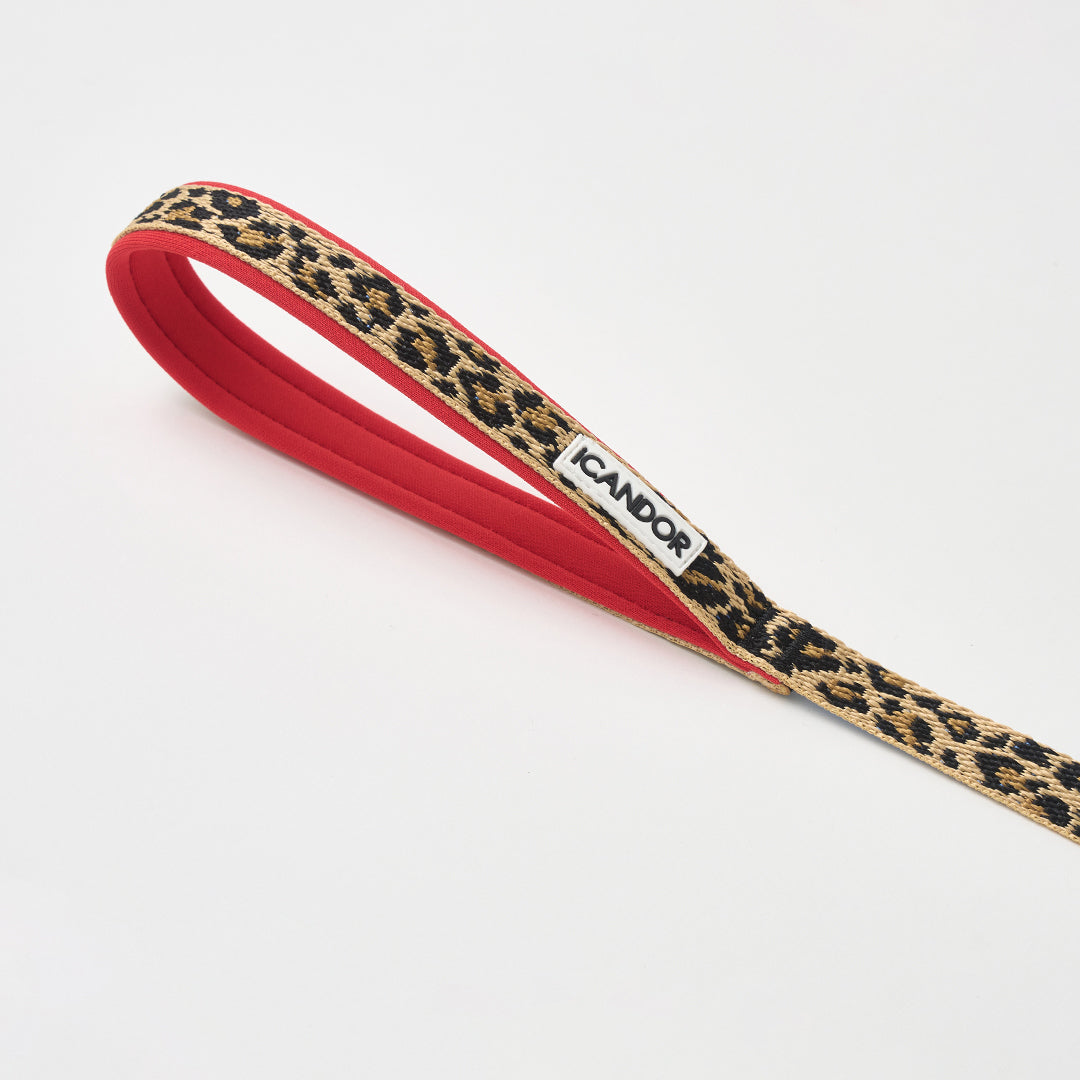 Gentle Leash Bolt, 1.6m(15mm)_Leopard