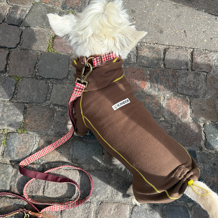 Polar Tweed, Snood Suit_Brown