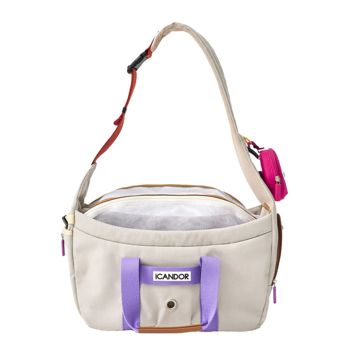 Peek-A-Boo Bag_Plum Gray