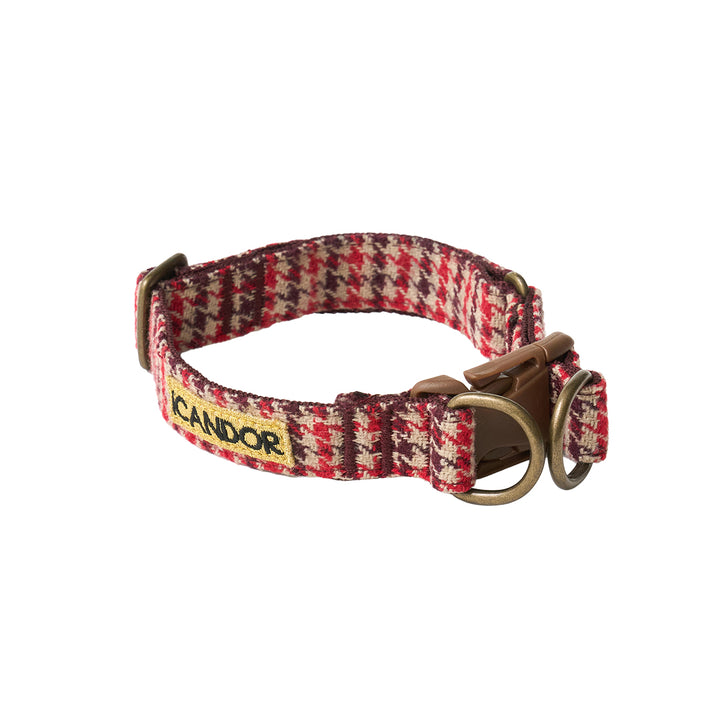 Gentle Collar Dual_Edinburgh Check Red