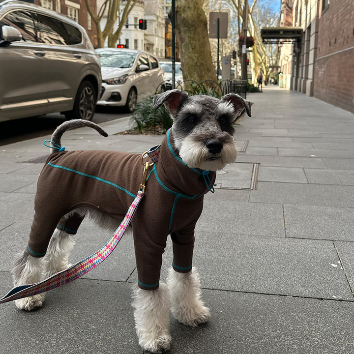 Polar Tweed, Snood Suit_Brown