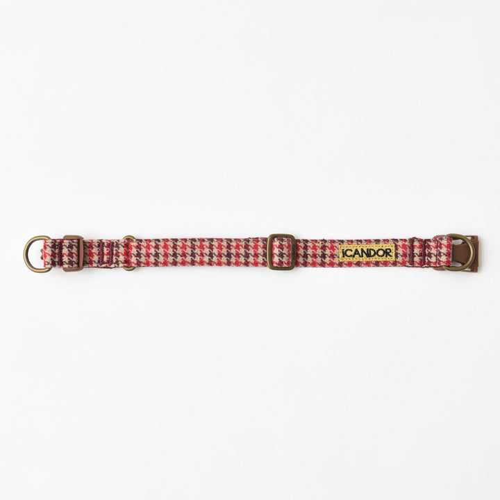 Gentle Collar Dual_Edinburgh Check Red