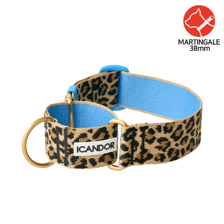 Smooth Martingale Collar 38mm_Leopard