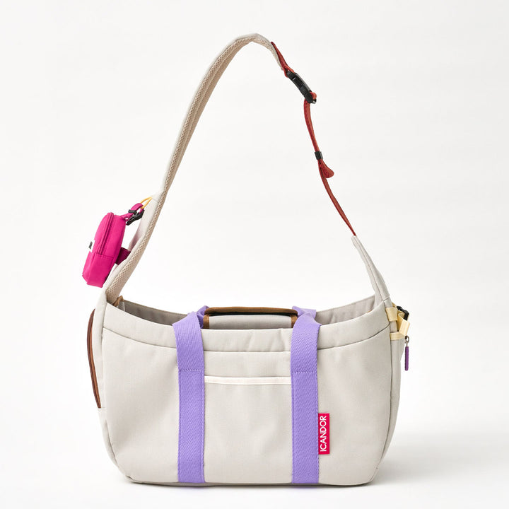 Peek-A-Boo Bag_Plum Gray
