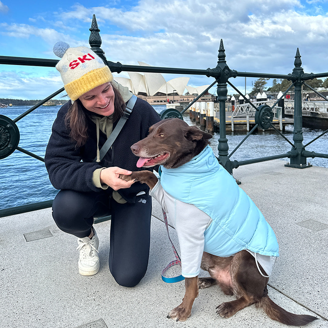 サーモ3 アドベンチャーパーカー_ジェントルブルー