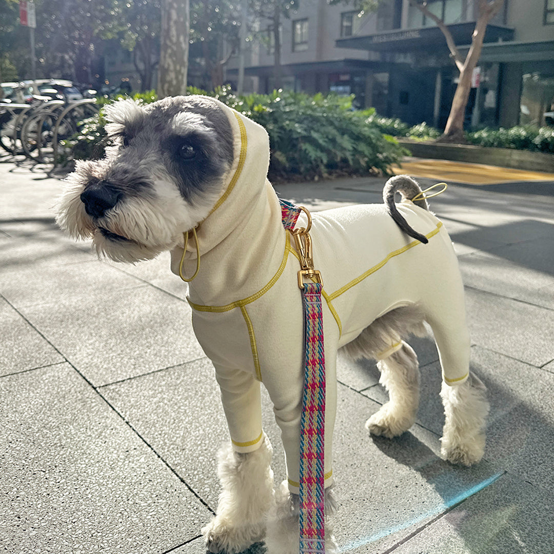 Polar Tweed, Snood Suit_Cream