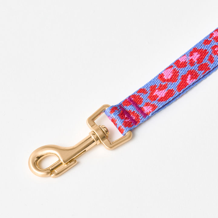 Gentle Leash_Leopard Lavender Blue