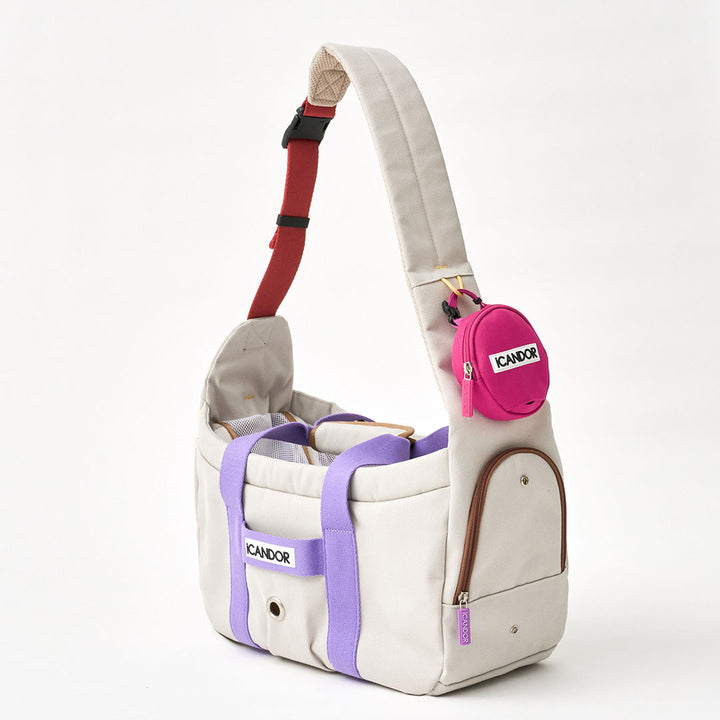 Peek-A-Boo Bag_Plum Gray