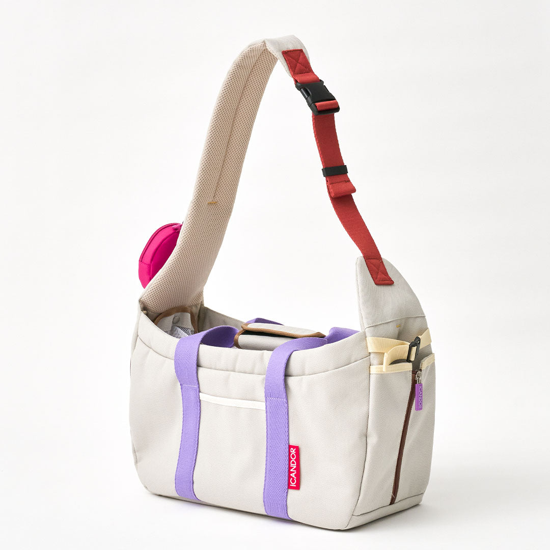 Peek-A-Boo Bag_Plum Gray