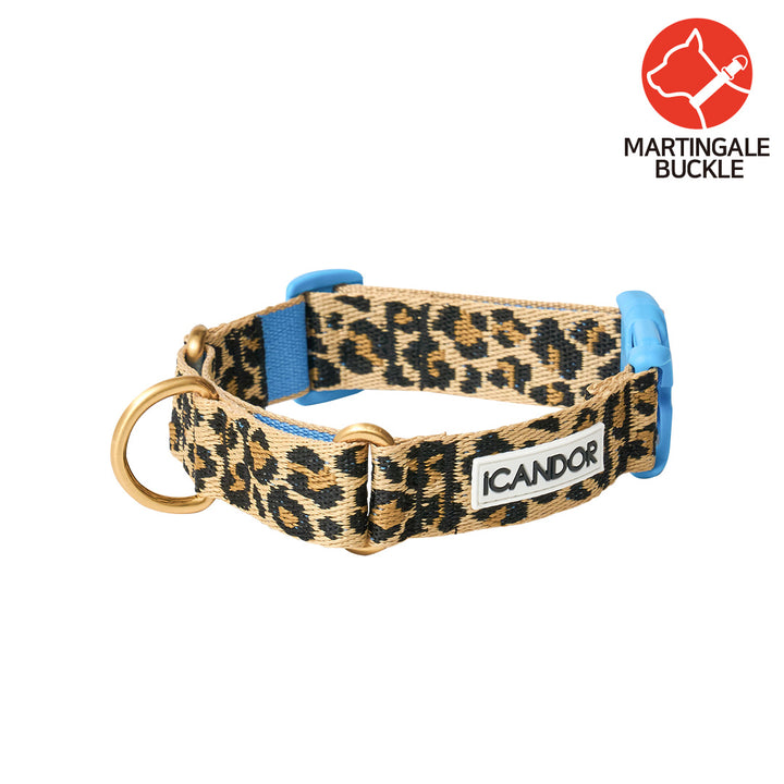 Martingale Collar, Buckle_Leopard
