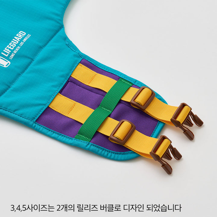 Pawsaver Life Jacket_Turquoise Blue