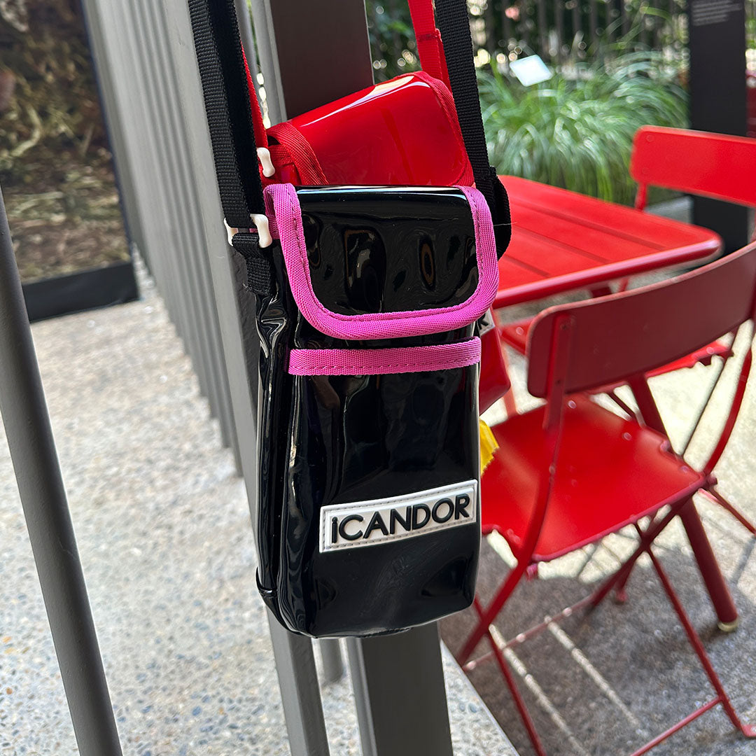 Cashew Nut Bag_Black Pink