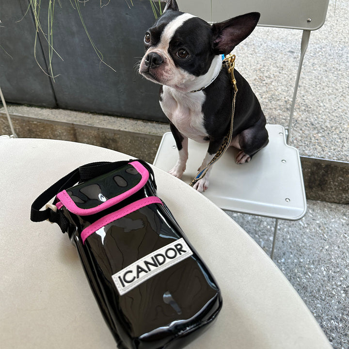 Cashew Nut Bag_Black Pink