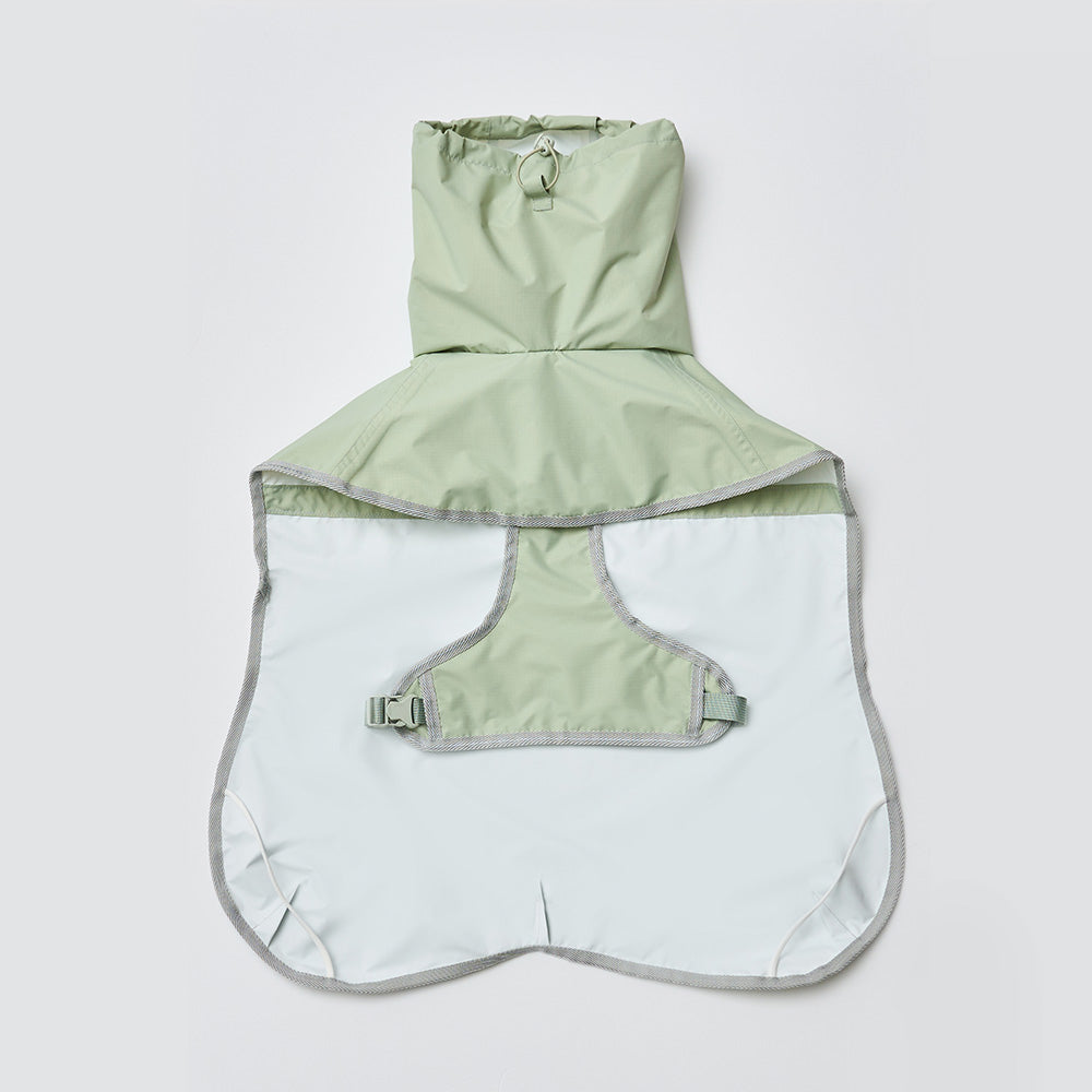 Adventure Raincoat, Earth_Mystic Mint
