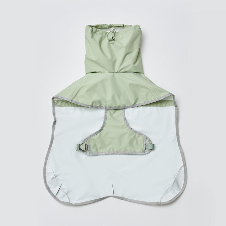 Adventure Raincoat, Earth_Mystic Mint