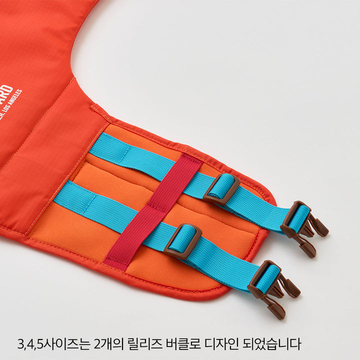 Pawsaver Life Jacket_Red Orange