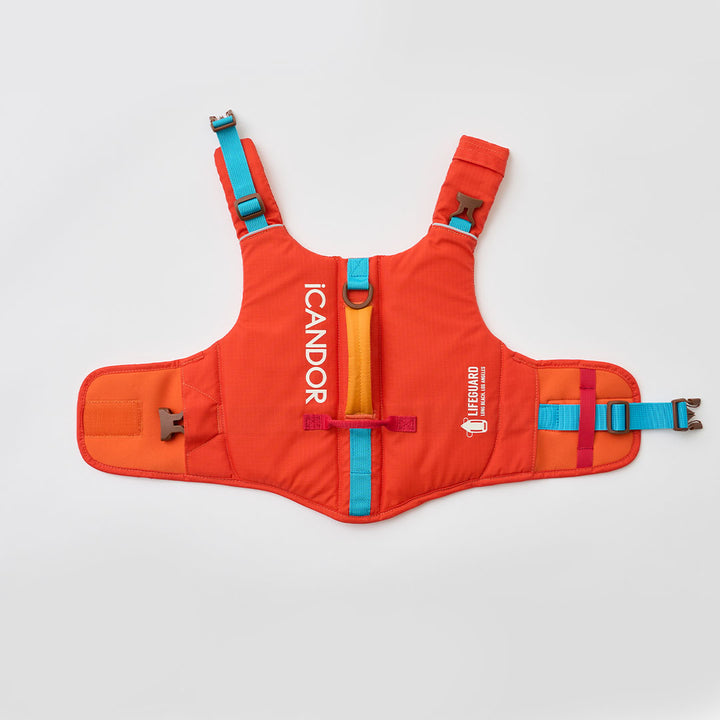 Pawsaver Life Jacket_Red Orange